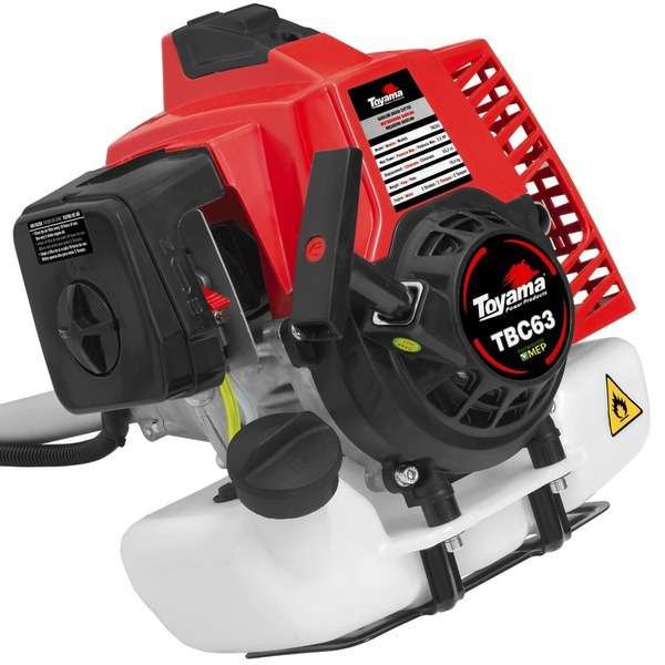 Roçadeira Lateral à Gasolina 63,3cc Toyama TBC63 Profissional