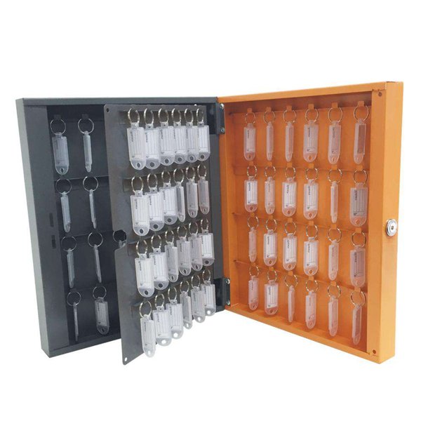 Armário Porta Chaves com 96 Chaveiros Presto
