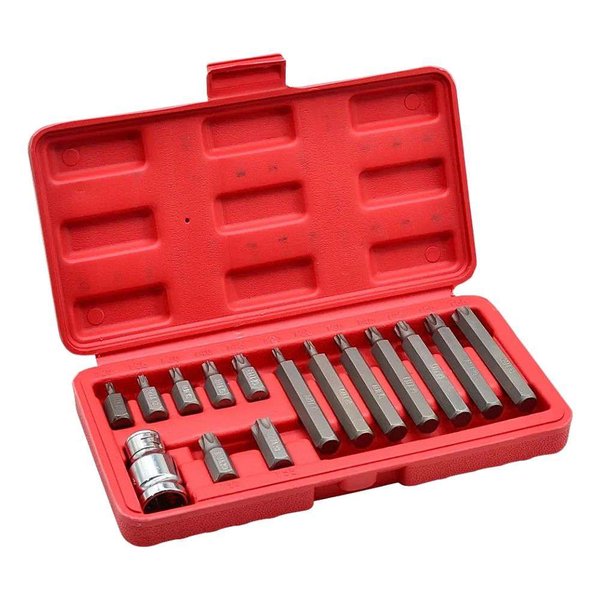 RT 75855専用 JG DE BITS TORX T20 a T55 10mm 15 PÇS VIP