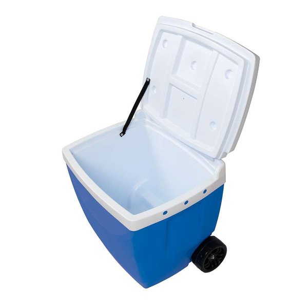Caixa Térmica 42l 56 Latas Com Roda e Alça Mor Azul