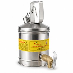 Container de Segurança R5-10L P/ Despejo Anti Explosão Redentor